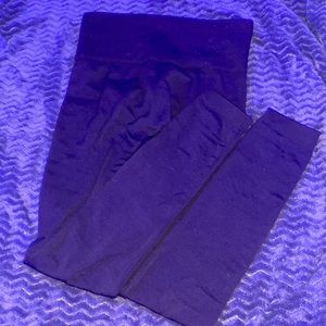 Dark brown leggings size S